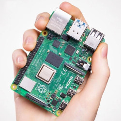Raspberry Pi 4 Model B - 1GB RAM Quad core Cortex-A72 (ARM v8) 64-bit SoC 1.8GHz Raspberry Pi 4B